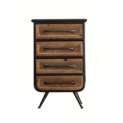 Living Room Storage Cabinet Industrial Tall Kitchen Cabinets With 4 Drawers