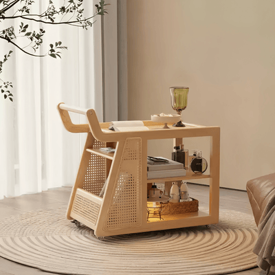 Mobile Kitchen Island Modern Bar Cart Rolling Island Small Kitchen Cart On Wheels
