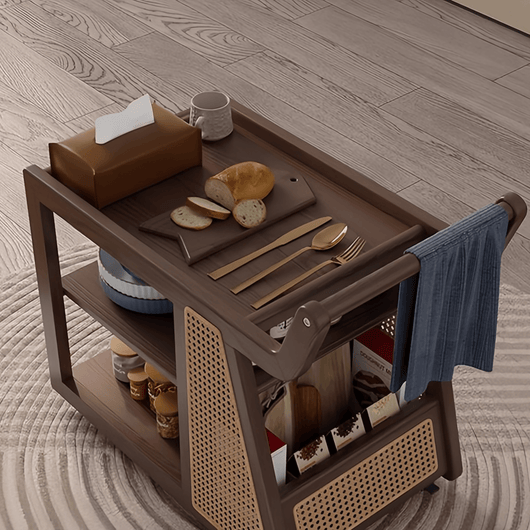 Mobile Kitchen Island Modern Bar Cart Rolling Island Small Kitchen Cart On Wheels