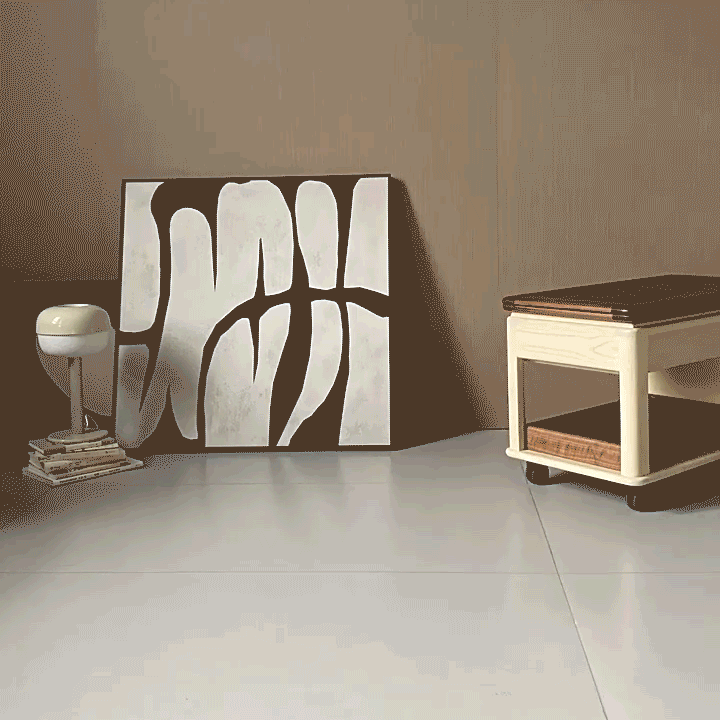 Walnut Wood Coffee Table With Storage Modern End Tables For Living Room/Kitchen