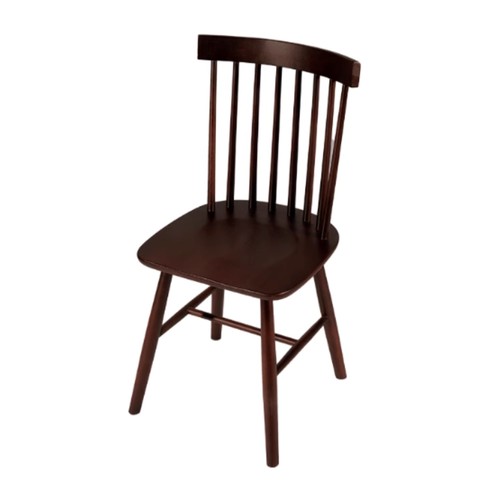 High Back Wood Modern Dining Chair, Windsor Chair