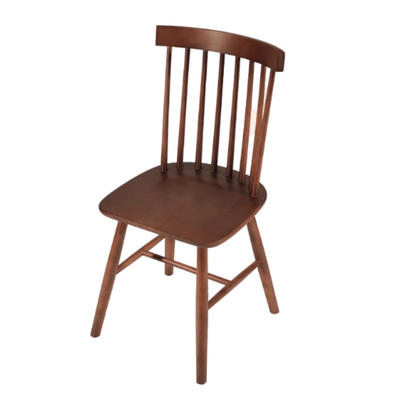 High Back Wood Modern Dining Chair, Windsor Chair